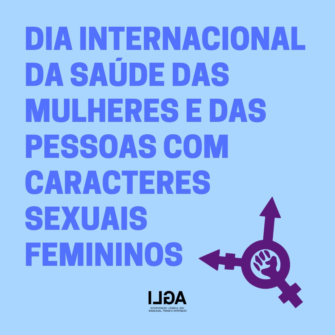 imagem de celebracçao de dia internacional da saude das mulheres e pessoas com caracteres sexuais femininos