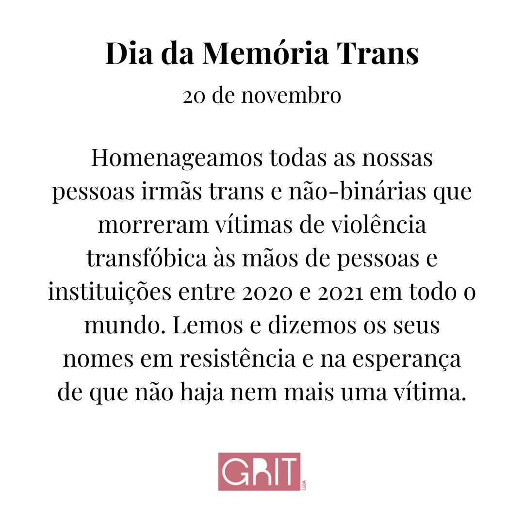 dia da memoria trans